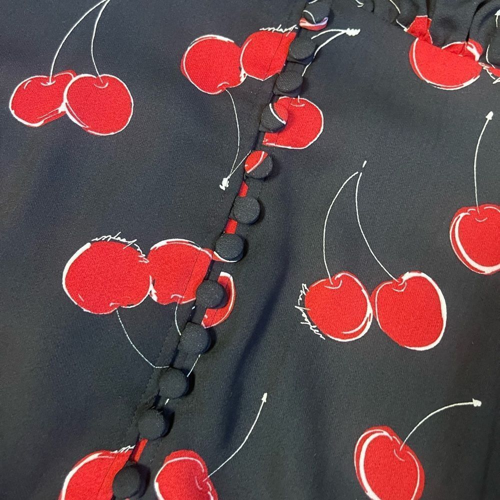 The Kooples Cherry Printed Midi Dress 
New - Picture 8 of 10